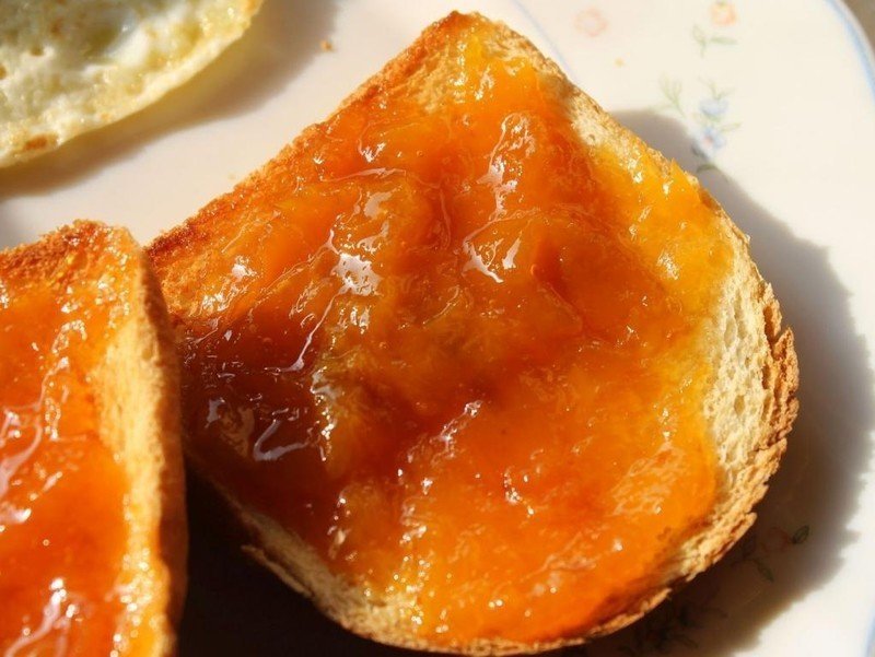 Конфитюр из персика и апельсина