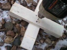 Самодельный кондуктор для соединения деревянных брусков