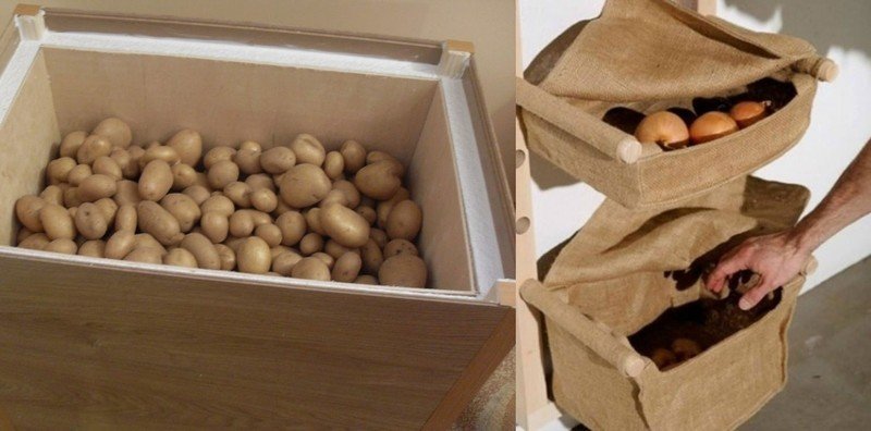 Ящик для картошки в погреб
